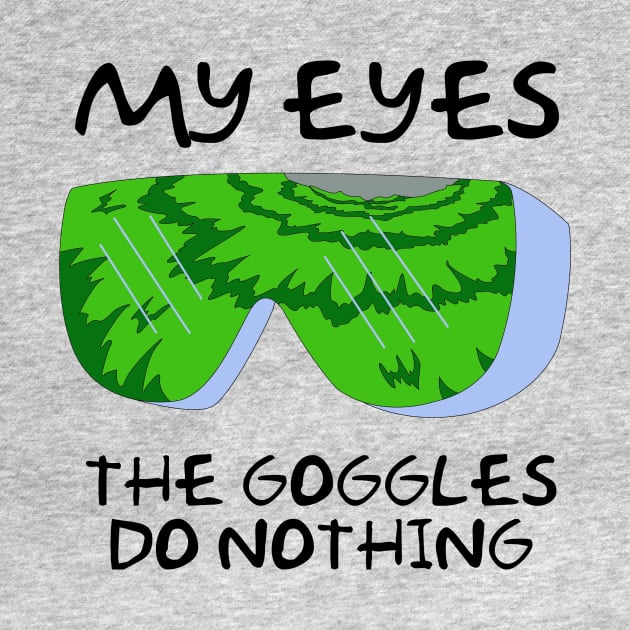 Simpsons Radioactive Man - My Eyes! The Goggles do Nothing by NutsnGum